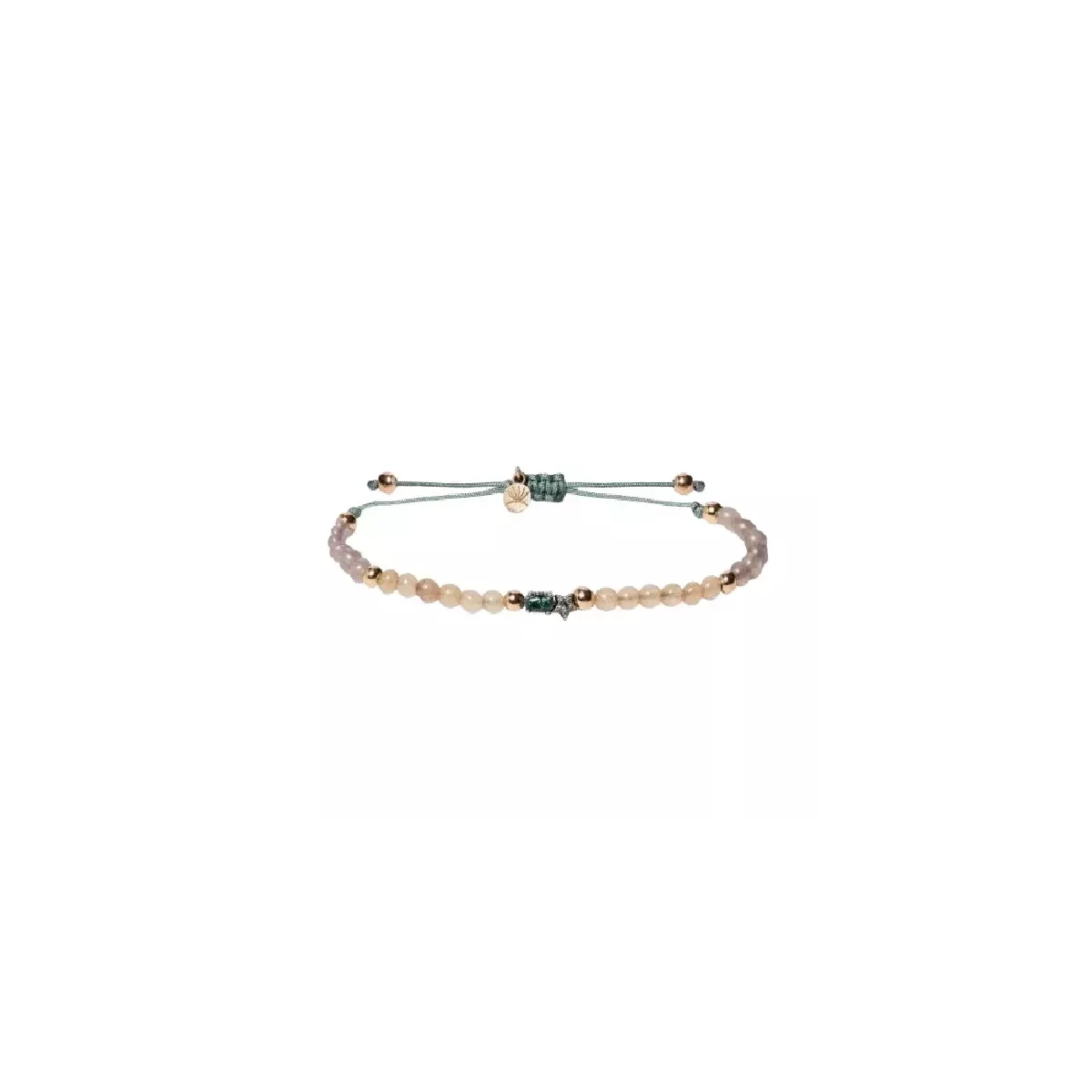 Polsera Sunfield plata quars rosa zircon - PU065283