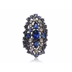 Anell Bohemme plata or i zircon - 7SHE007RT