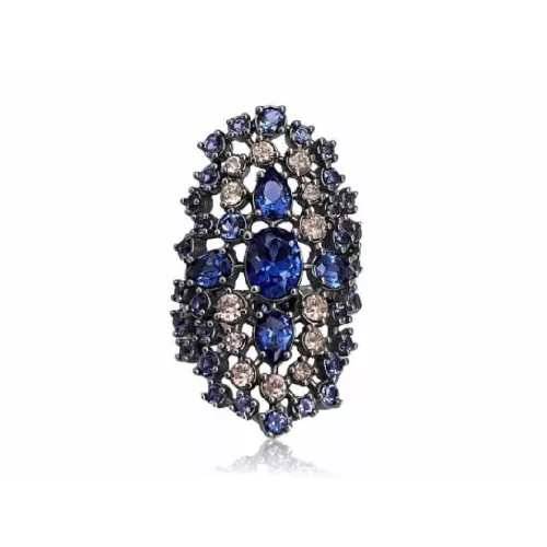 Anell Bohemme plata or i zircon - 7SHE007RT