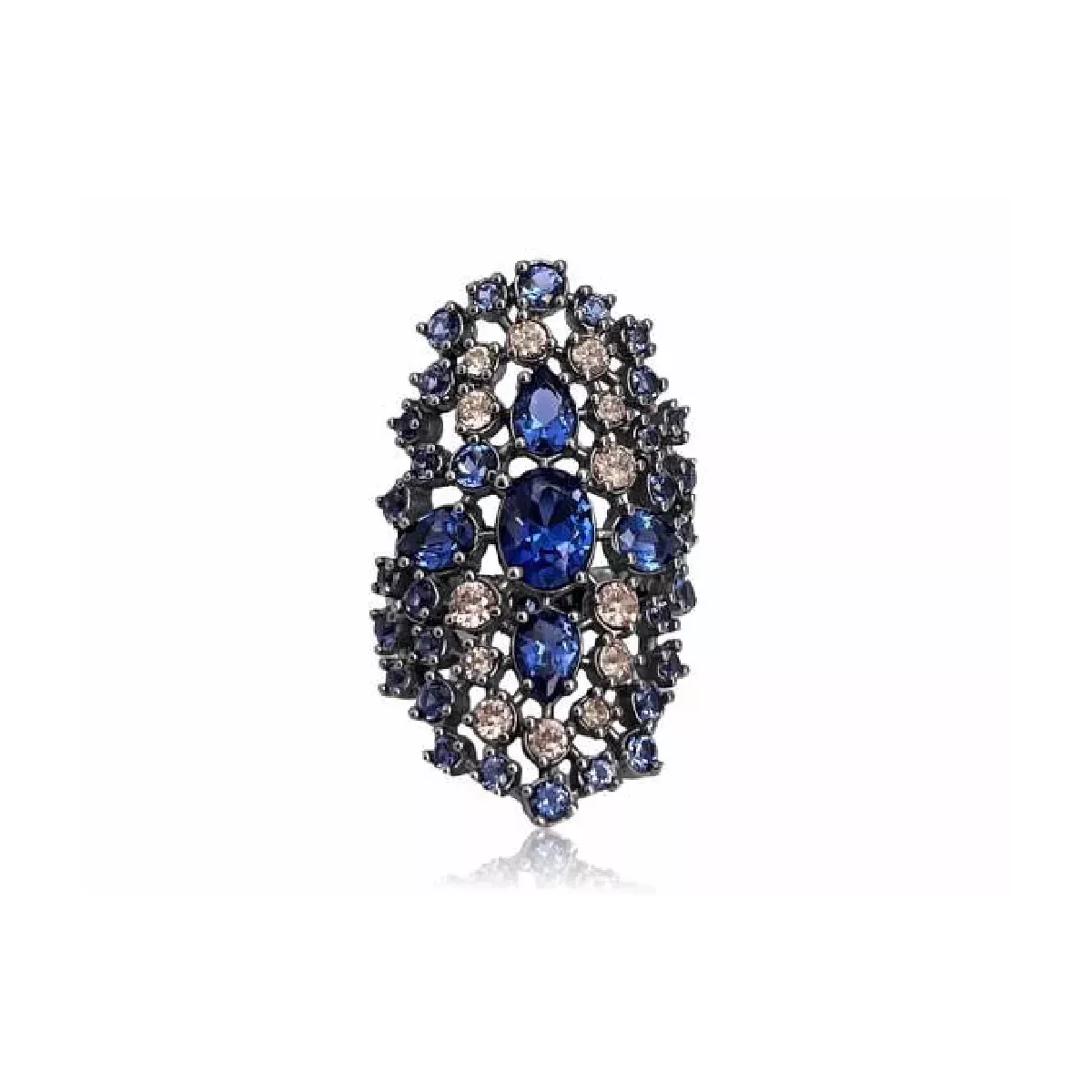 Anell Bohemme plata or i zircon - 7SHE007RT