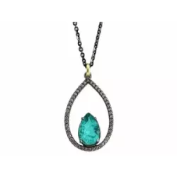 Penjoll Bohemme plata or zircon xampany quars - 7TEA020P