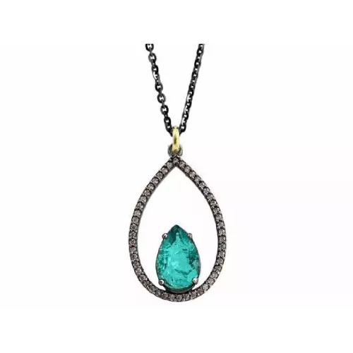 Penjoll Bohemme plata or zircon xampany quars - 7TEA020P