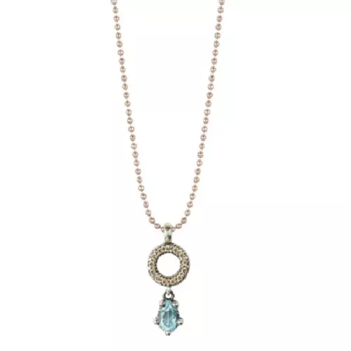 Penjoll Sunfield plata rose aiguamarina zircon - CL064651