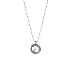 Penjoll Sunfield plata zircon cadena plata - CL065391/42