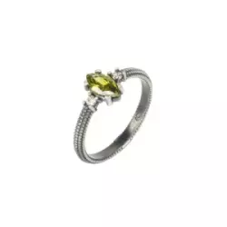 Anillo Sunfield plata peridoto - AN061962