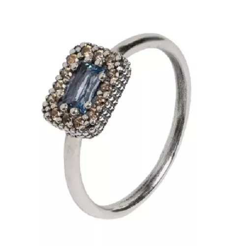 Anillo Sunfield plata circon - AN064840/17