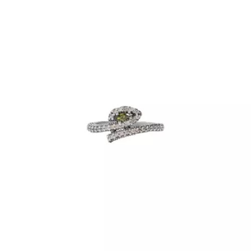 Anell Sunfield plata zircon cava peridot - AN065450