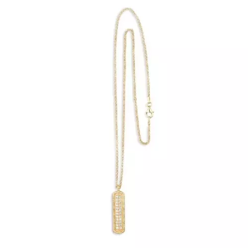 Penjoll Platadepalo plata xapat or zircon - WN190G