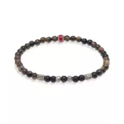 Polsera Platadepalo elastica boles 4mm - BB025E