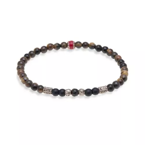 Polsera Platadepalo elastica boles 4mm - BB025E