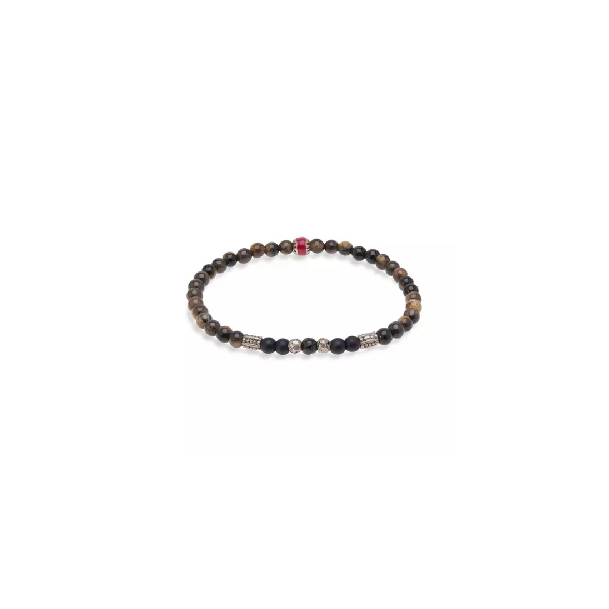 Polsera Platadepalo elastica boles 4mm - BB025E