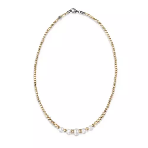 Collar Platadepalo boles xapat i perles - WN202X