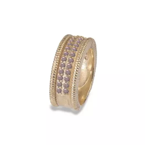 Anell Platadepalo bronce xapat or - WR107G