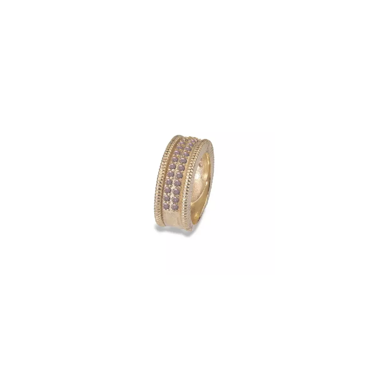 Anell Platadepalo bronce xapat or - WR107G