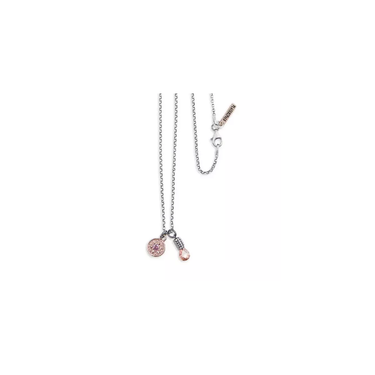 Penjoll Platadepalo plata rose zircon - WN140X