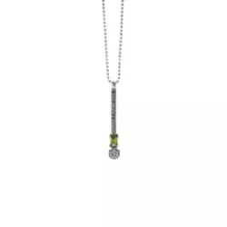 Penjoll Sunfield plata baguette peridot - CL065572