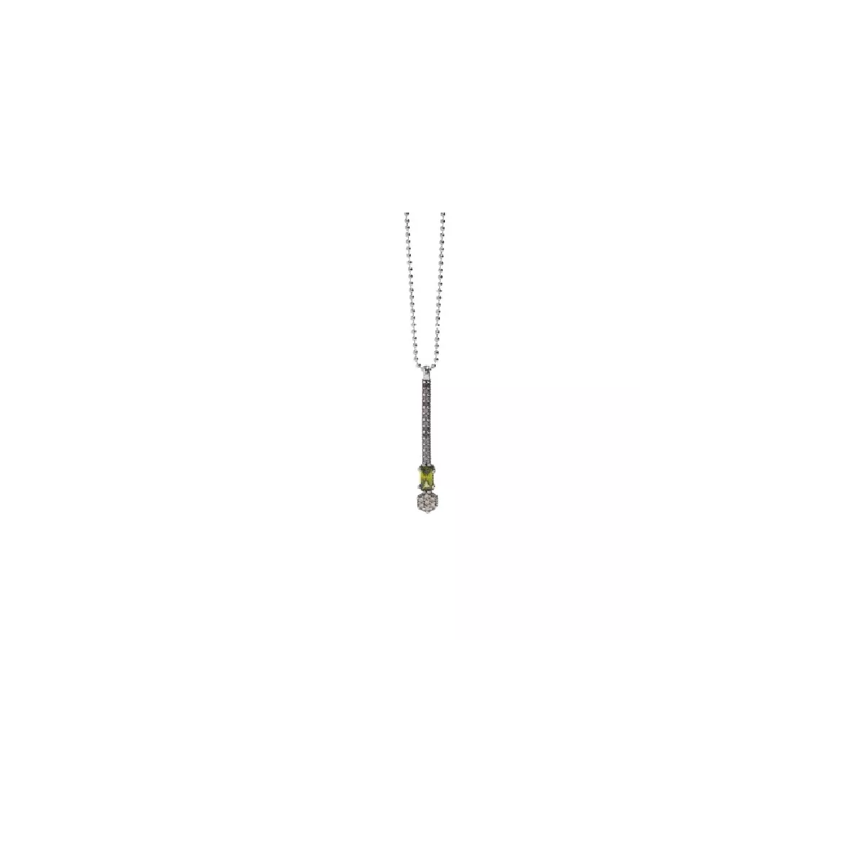 Penjoll Sunfield plata baguette peridot - CL065572