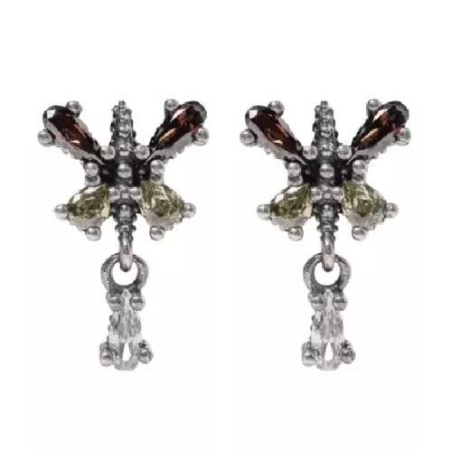 Arracades Sunfield plata zircon colors - PE065001