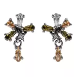 Arracades Sunfield plata zircon colors - PE065002