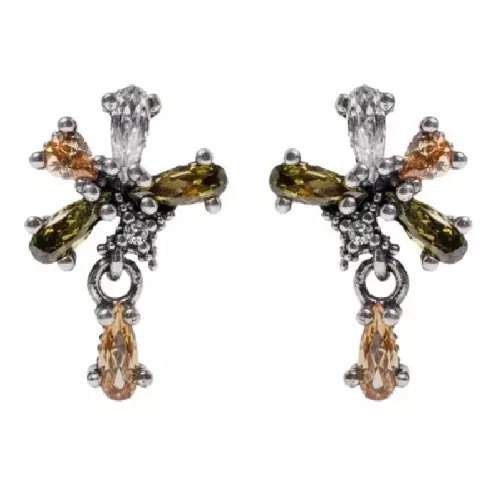 Arracades Sunfield plata zircon colors - PE065002