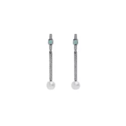 Arracades Sunfield plata turquesa perla - PE065584