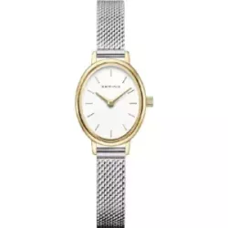 Rellotge Bering oval acer-xapat vidre safir - 11020-010