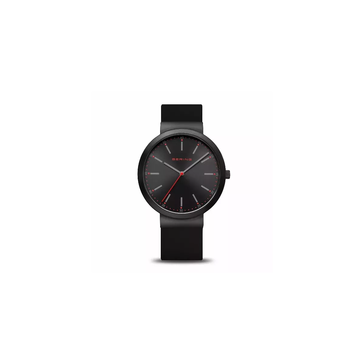 Rellotge Bering 41mm cauxo negra vidre safir - 10141-402