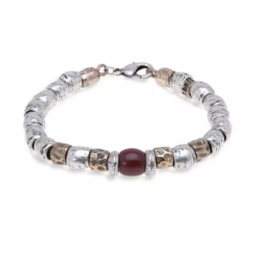 Polsera Platadepalo metall platejat i bronze - BB027C