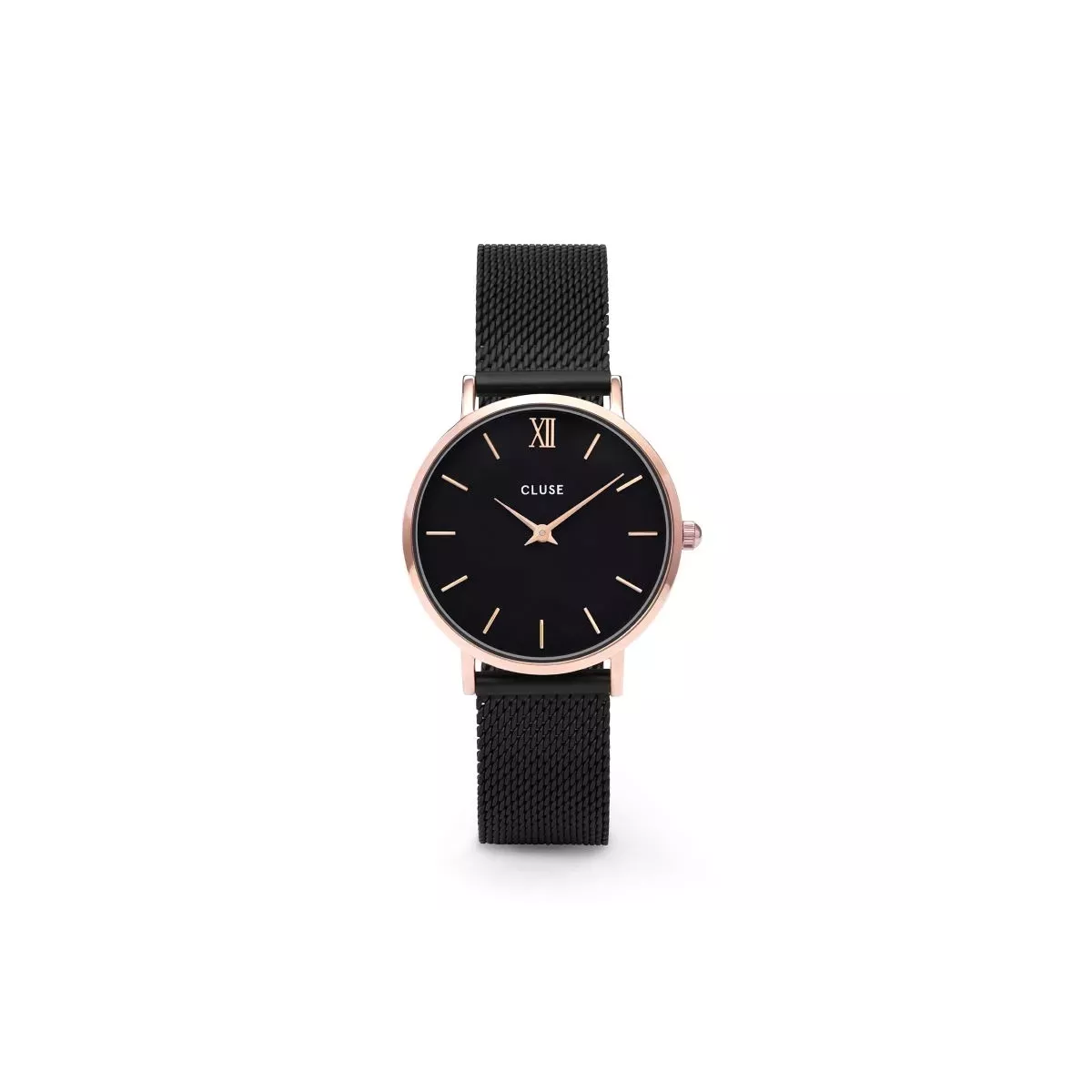 Reloj Cluse Minuit 33mm negra-rose - CW0101203024