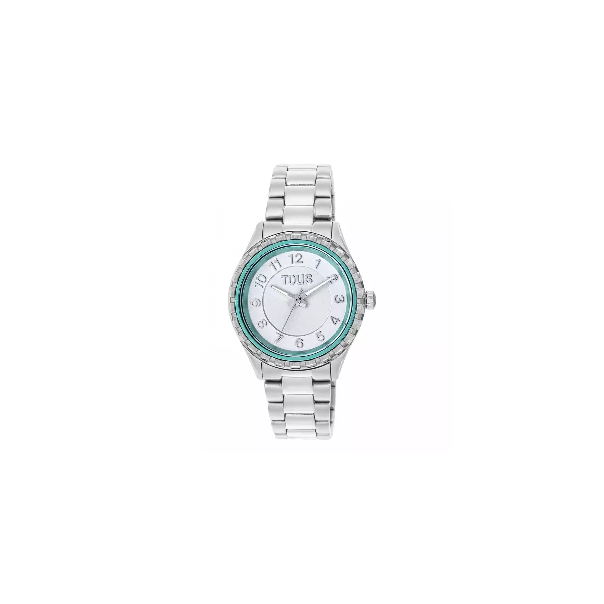 Rellotge Tous esfera blanca-verda acer - 200351082