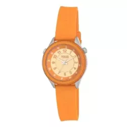 Rellotge Tous esfera taronja cauxo - 200358051