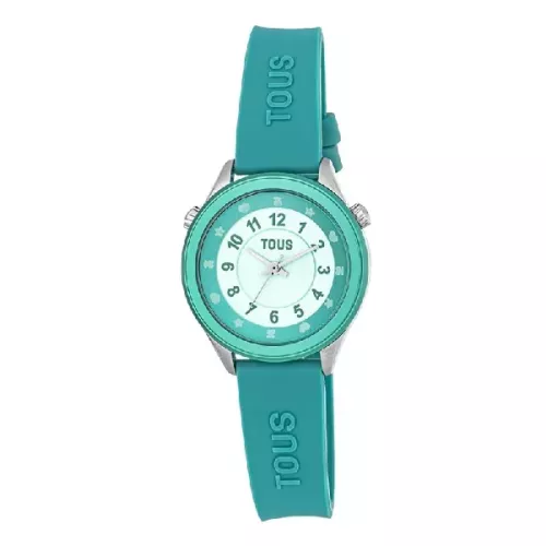 Reloj Tous esfera verde correa caucho - 200358053