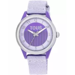 Rellotge Tous esfera lila corretja nylon - 200351083