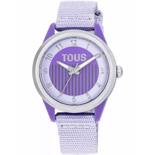 Reloj Tous esfera lila correa nylon - 200351083