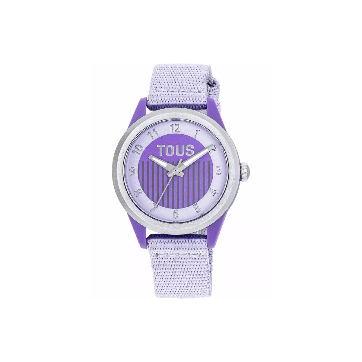 Rellotge Tous esfera lila corretja nylon - 200351083