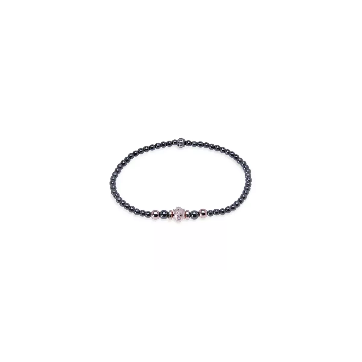 Polsera Platadepalo boles hematite - WB339N T/S