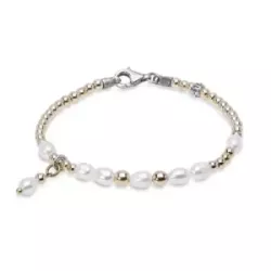 Polsera Platadepalo perles boles dorat - WB391X