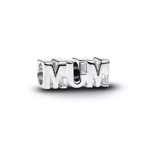 Charm Pandora Mum plata zircon - 794455C01