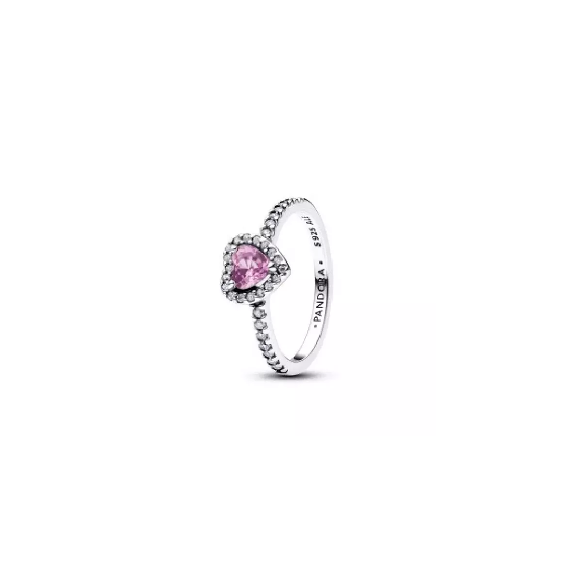 Anell Pandora plata zircon rosa - 198421C12