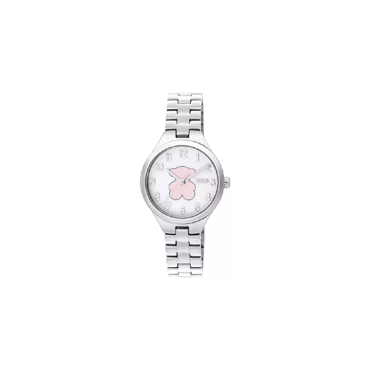 Reloj Tous osito rosa cadena acero - 200351095