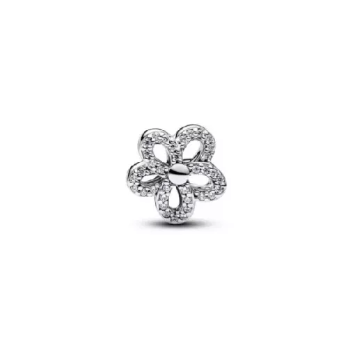 Charm plata Pandora flor circon - 764480C01