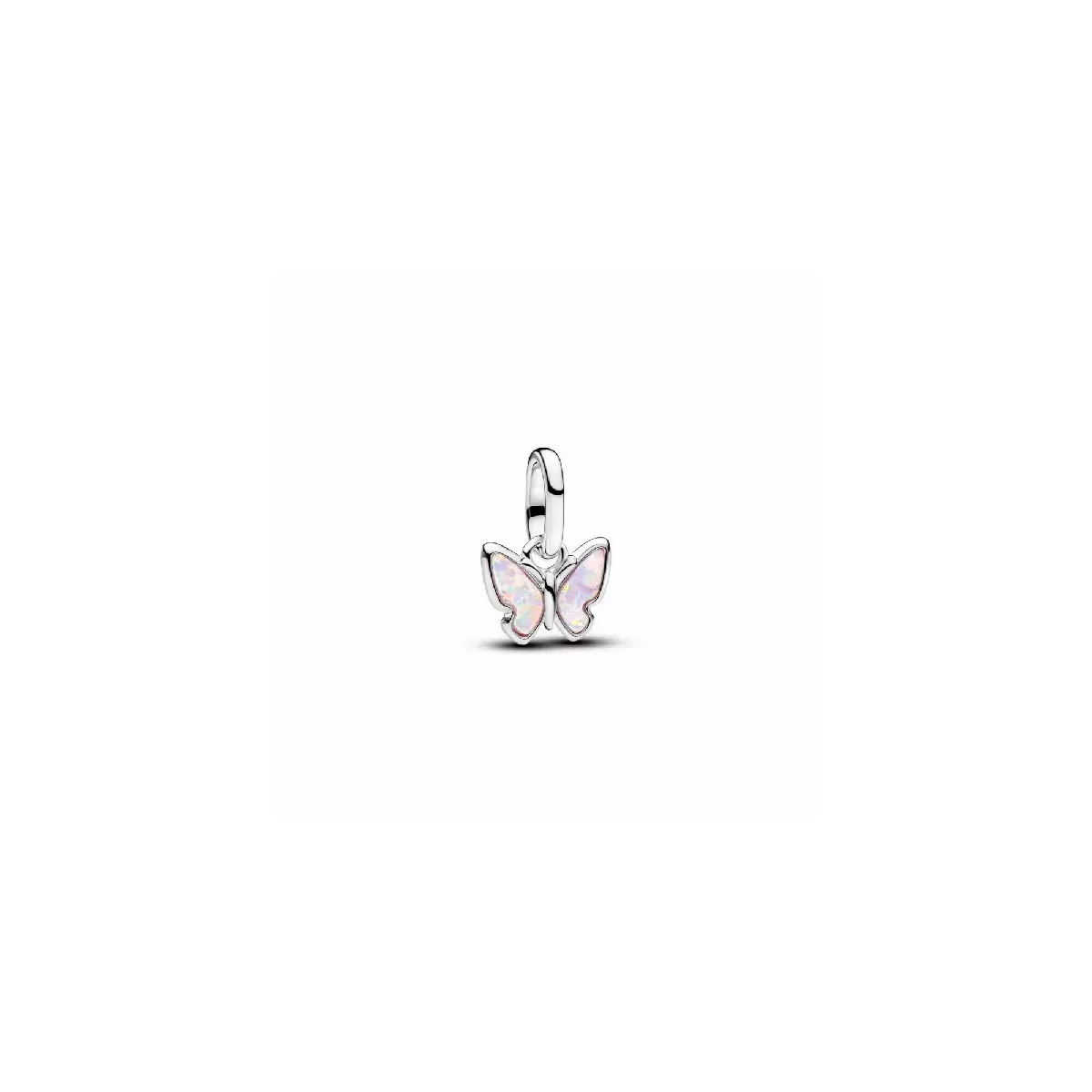 Charm Pandora plata mariposa opalo lab-created - 793825C01