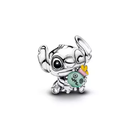 Charm plata Pandora Disney Stitch esmalte - 794554C01