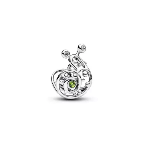 Charm Pandora plata caracol zircon - 794557C01