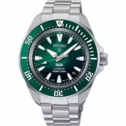 Reloj Seiko Prospex Samurai Diver 41.7mm diametro de caja Padi automatico 4R35 water resistant 200m acero - SRPL53K1