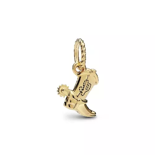 Charm Pandora Disney Toy Story bota Woody plata 14k gold plated - 764606C01