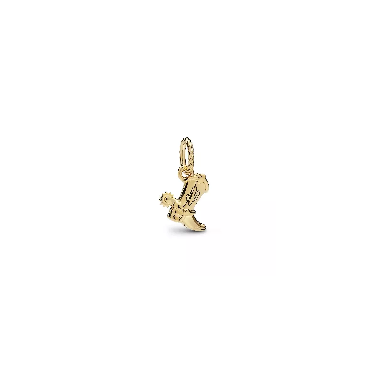 Charm Pandora Disney Toy Story bota Woody plata 14k gold plated - 764606C01