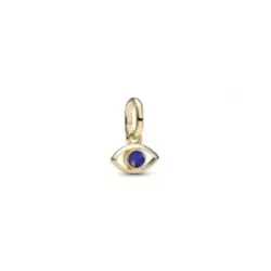 Charm Pandora plata 14k gols plated lapis lazuli - 764609C01