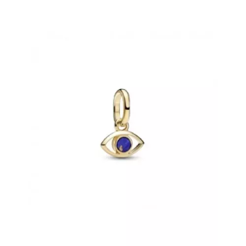 Charm Pandora plata 14k gols plated lapis lazuli - 764609C01