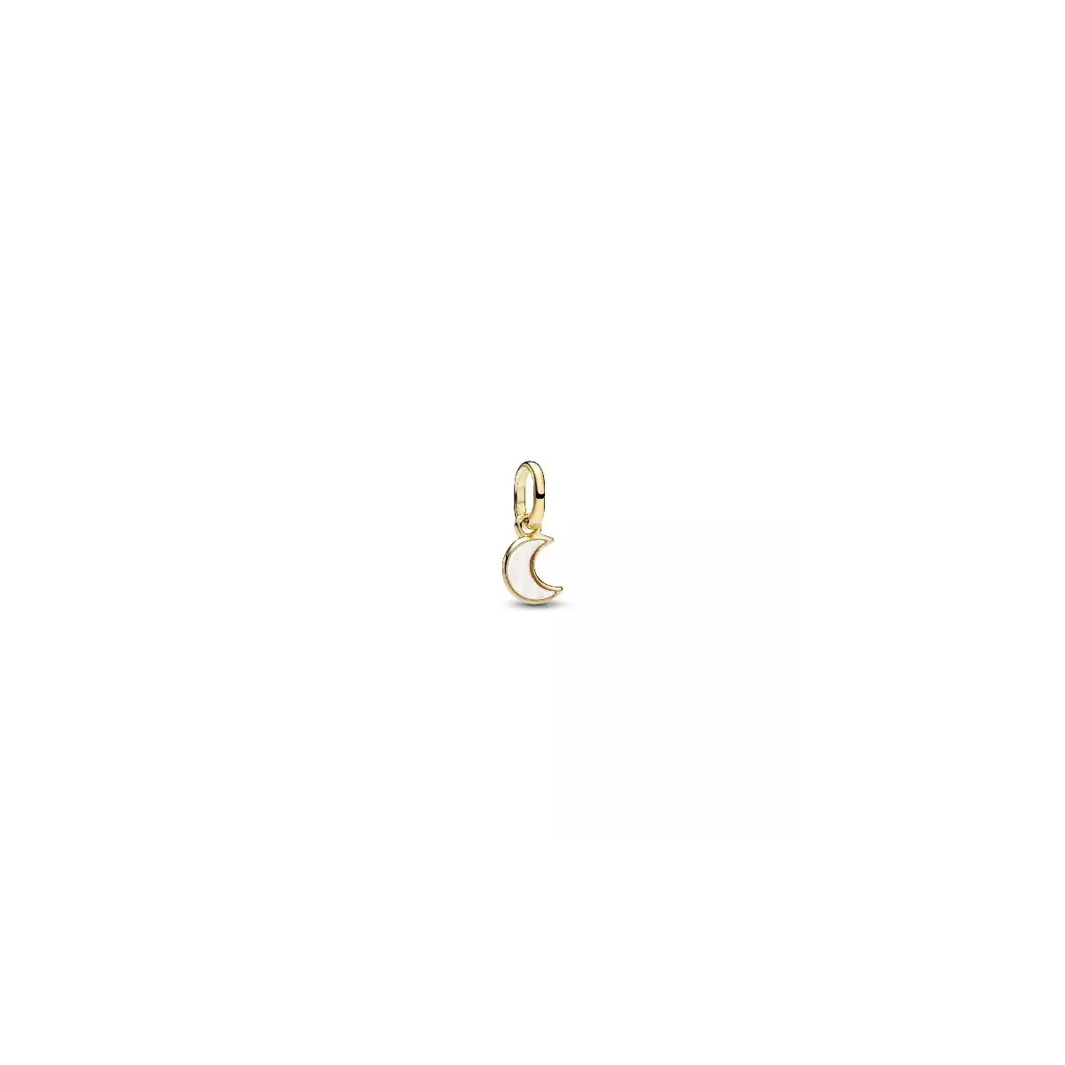 Charm Pandora luna nacar plata 14k gold plated  - 764614C01